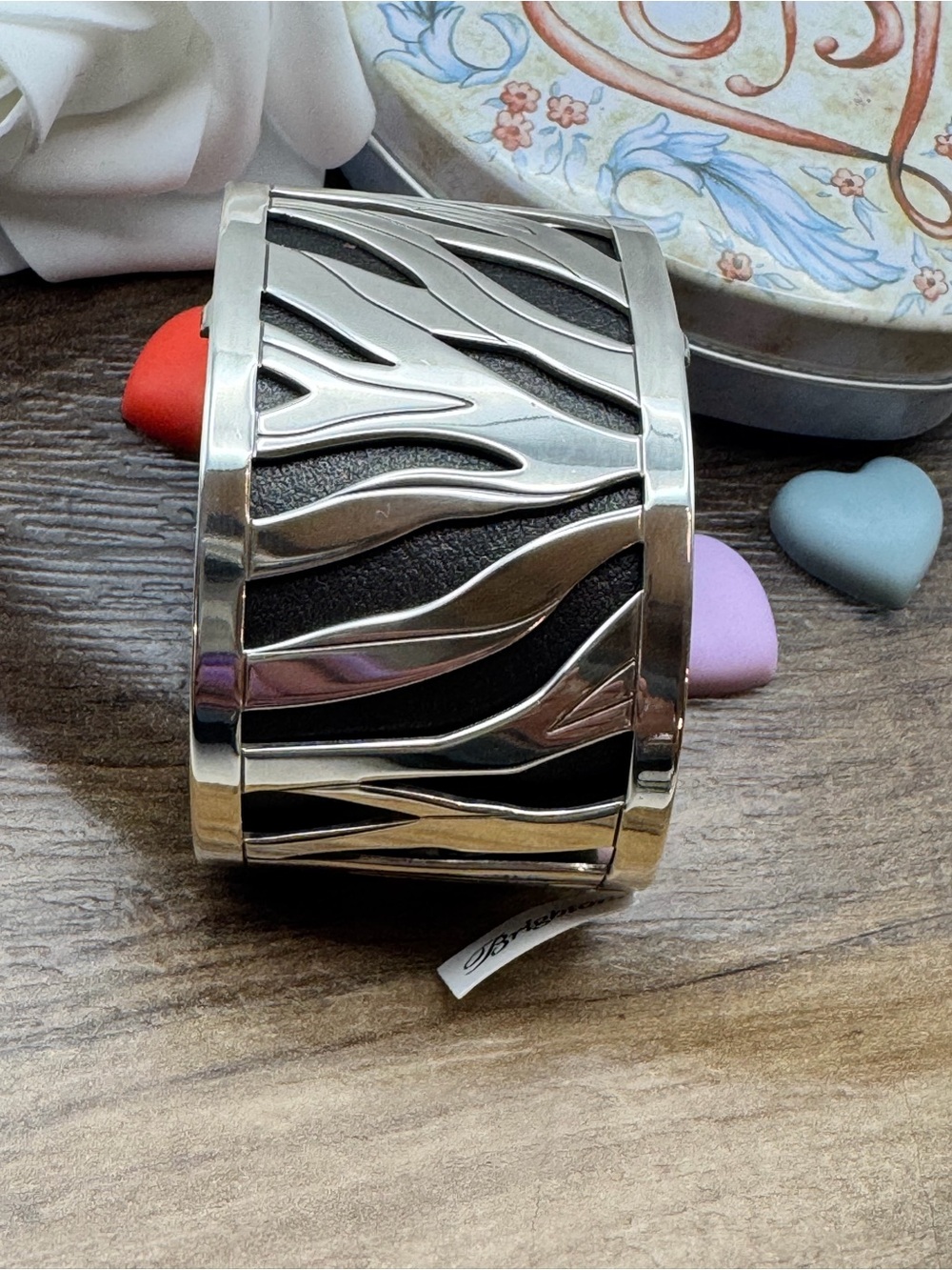 Brighton Christo Johannesburg Wide Cuff Bracelet NWT